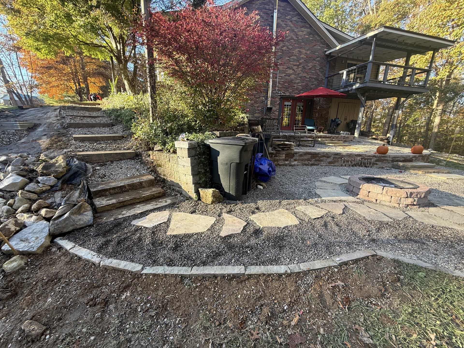 Landscaping project by Redline